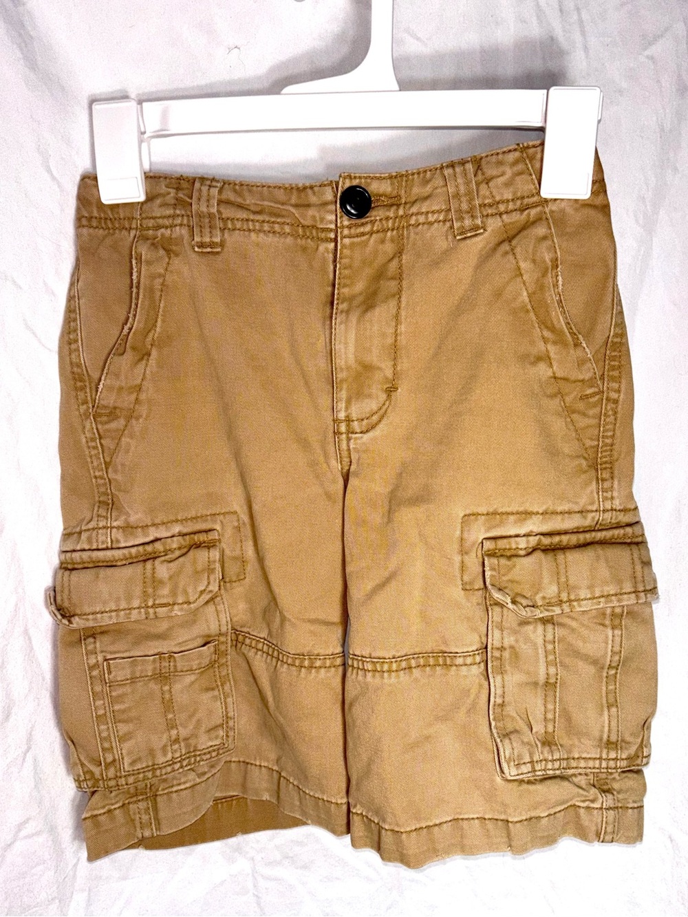 Boys size 8 Cherokee Tan Cargo Shorts